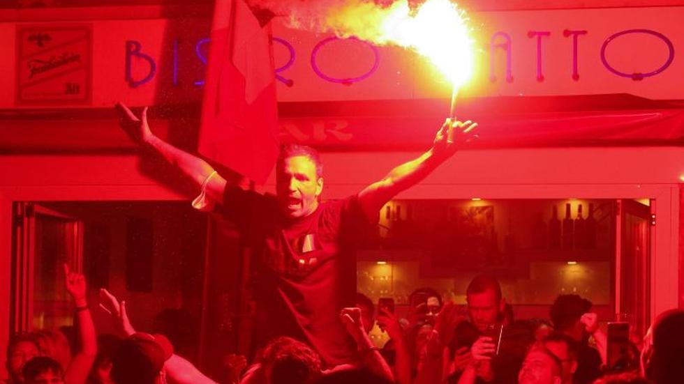 Fußball: Autokorsos und Bengalos: Fans feiern Italiens EM-Sieg