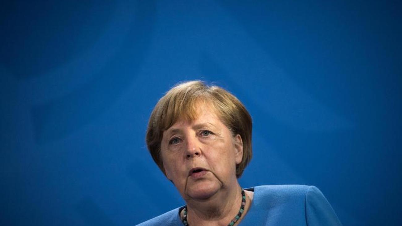 USAReise Merkel trifft beim Abschiedsbesuch in Washington auf Harris