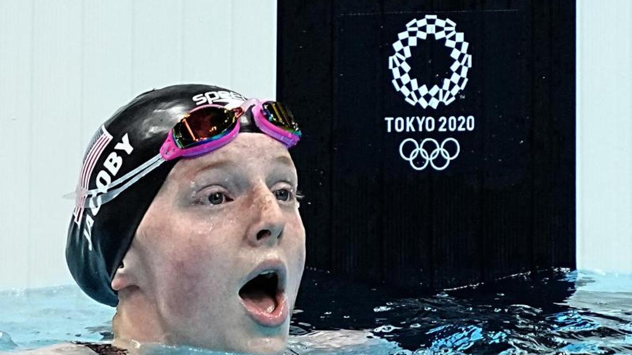 Olympia "Verrückt" 17Jährige aus Alaska feiert SchwimmGold ZEIT