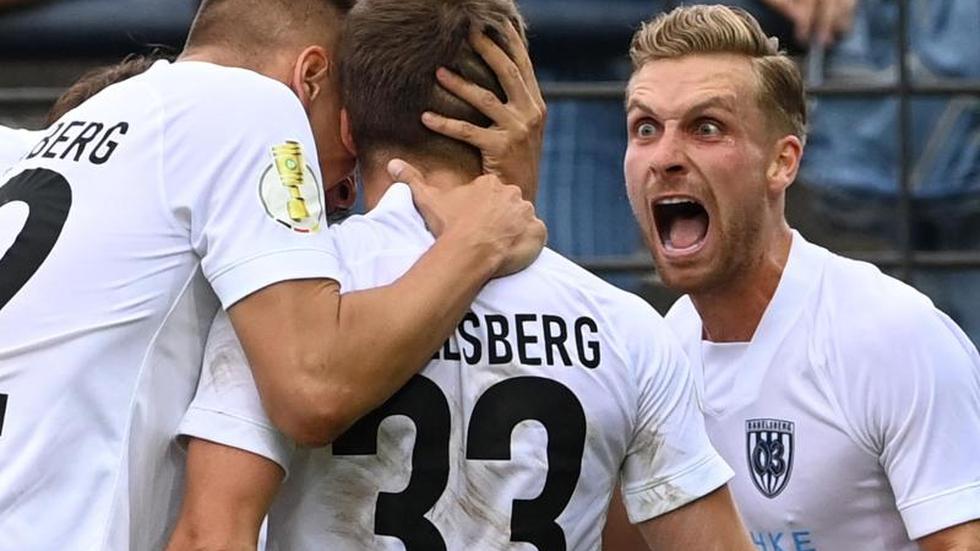 Fußball: Pokal-Blamage für Fürth: Babelsberg feiert im Elfmeter-Krimi