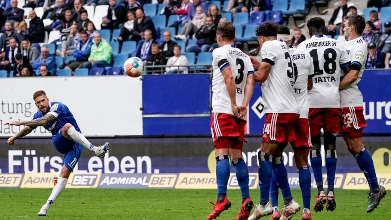 Fußball: Darmstadt holt Punkt beim HSV: 2:2 nach zwei ...