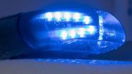 Gesundheit: Ein Blaulicht leuchtet auf dem Dach eines Polizeiwagens.