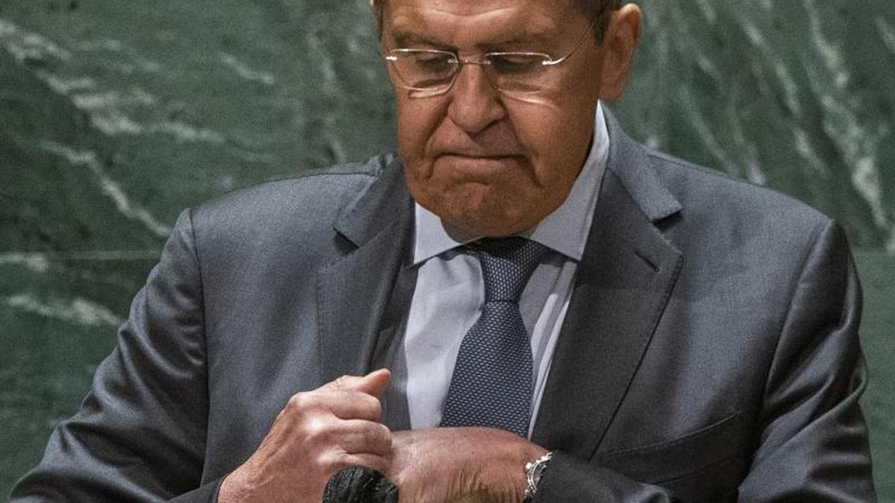 Diplomatie Lawrow USA Handeln Im Geiste Des Kalten Krieges ZEIT 