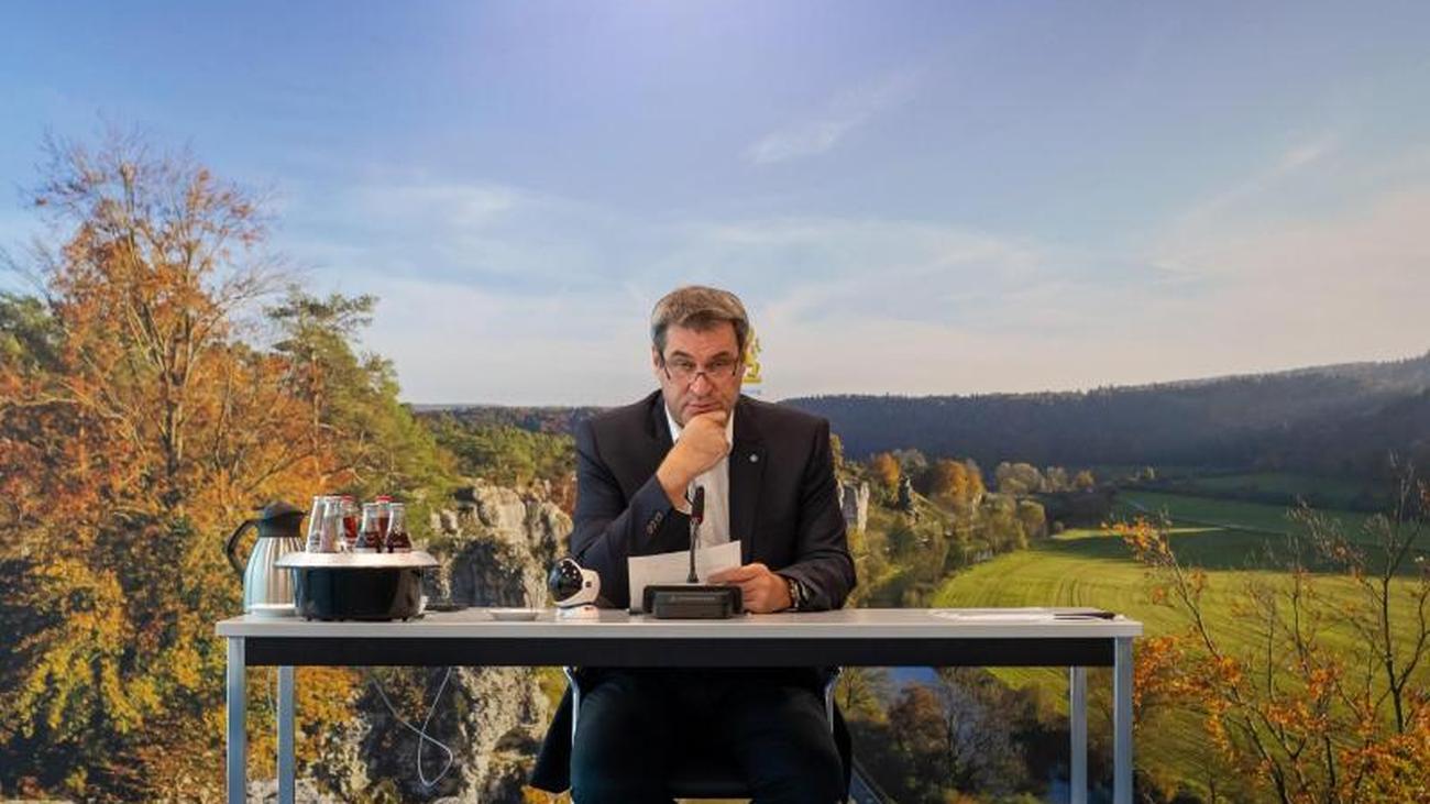 Söder im Es ist eine Pandemie der Ungeimpften