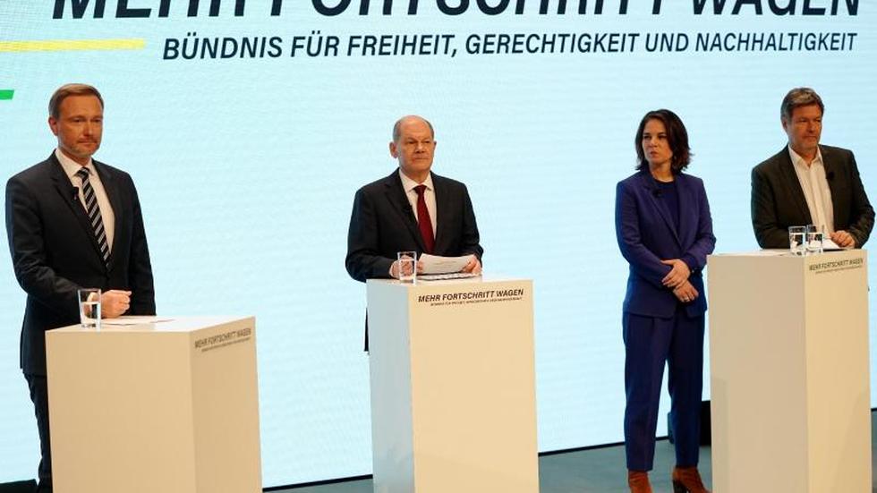 Bundesregierung: Ampel-Parteien Stellen Koalitionsvertrag Vor | ZEIT ONLINE