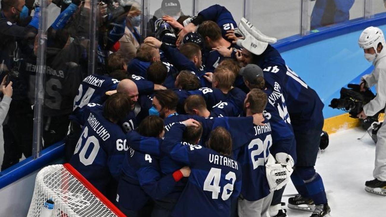 Winterspiele in Peking Finnlands erster EishockeyOlympiasieg ZEIT