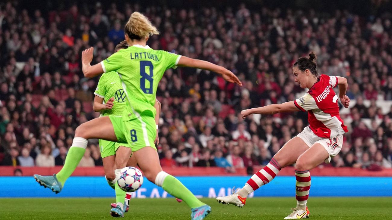 Champions League: Wolfsburg-Frauen verpassen Sieg beim FC Arsenal knapp ...