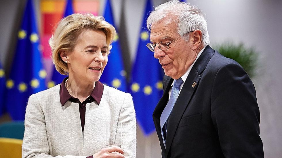 Krieg in der Ukraine Von der Leyen und Borrell treffen Selenskyj in Kiew ZEIT ONLINE