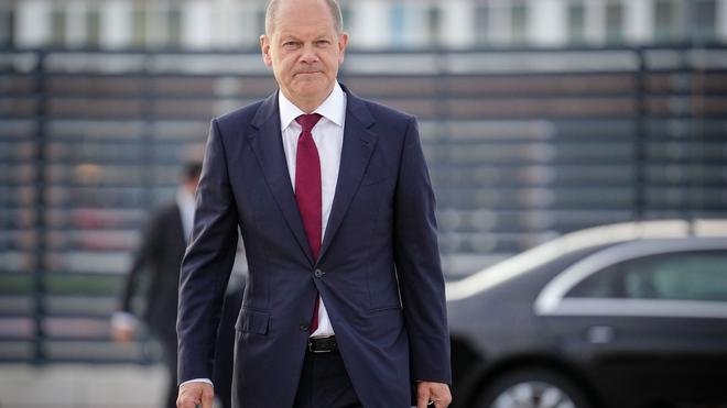 Ukraine-Krieg: Bundeskanzler Olaf Scholz (SPD).