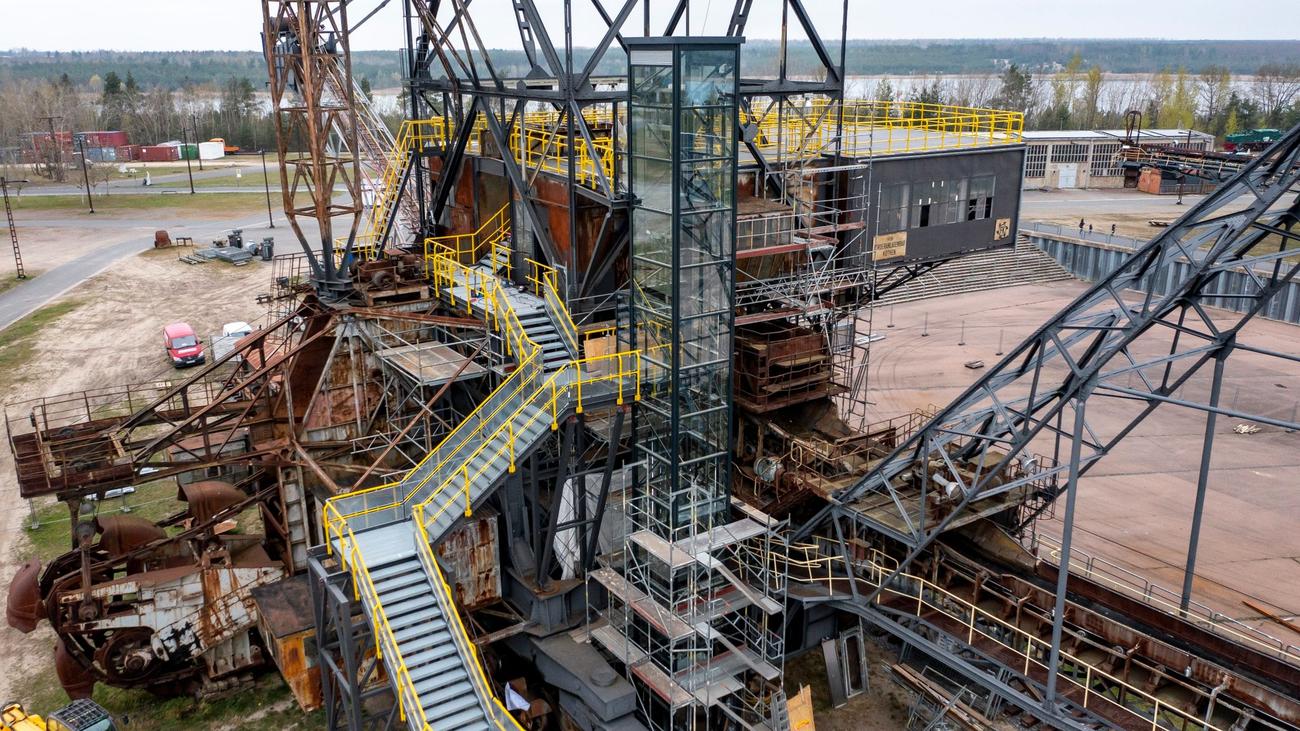 Landkreis Wittenberg Neue Aussichtsplattform in Ferropolis