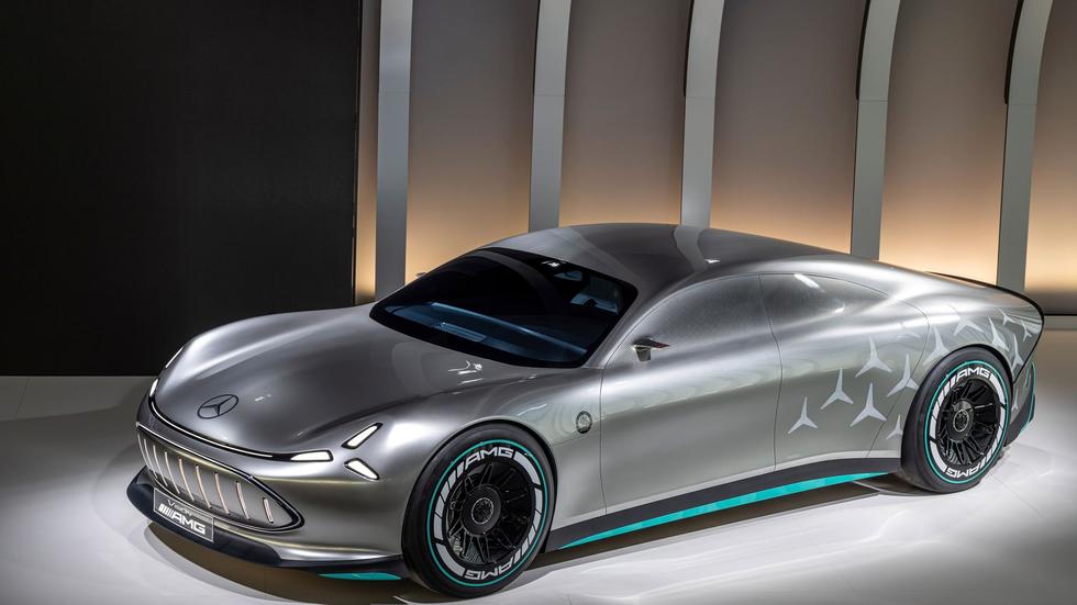 Studie von Mercedes-AMG: Elektro-Supersportwagen Vision AMG für 2025 geplant  ZEIT ONLINE