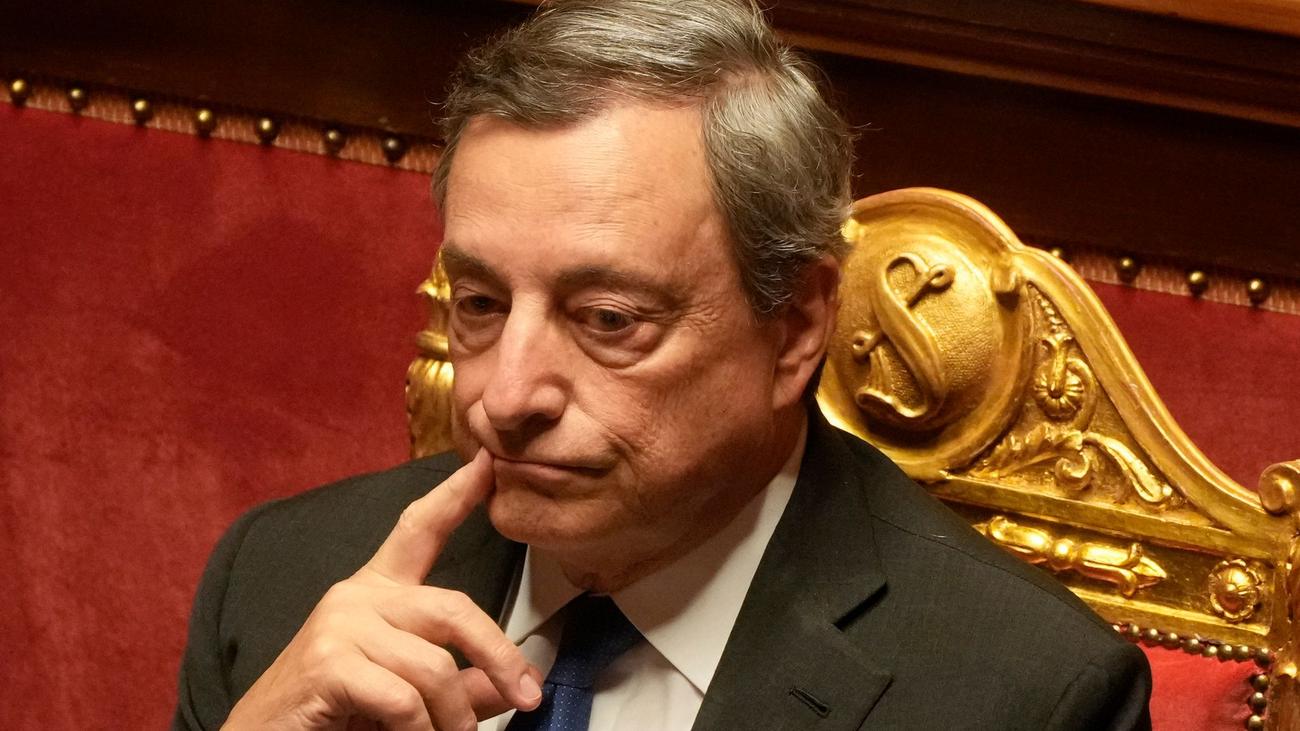 Italien Draghi Verpasst Ziel Bei Vertrauensvotum ZEIT ONLINE