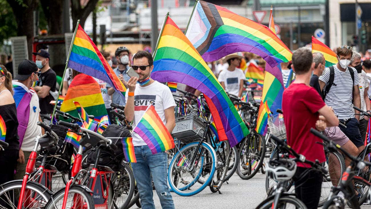 Christopher Street Day 250.000 Menschen beim Christopher Street Day in Hamburg ZEIT ONLINE
