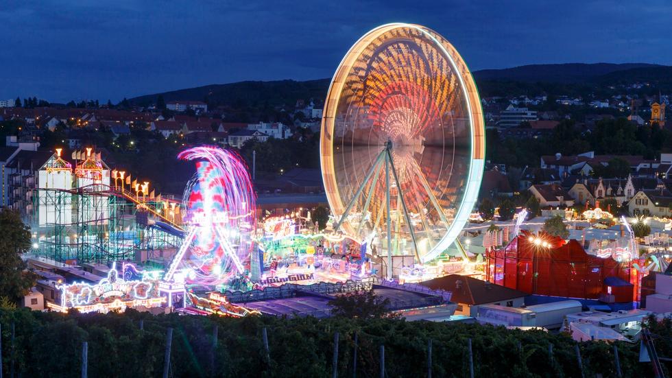 Bad Dürkheim Dürkheimer Wurstmarkt beginnt Das größte Weinfest der