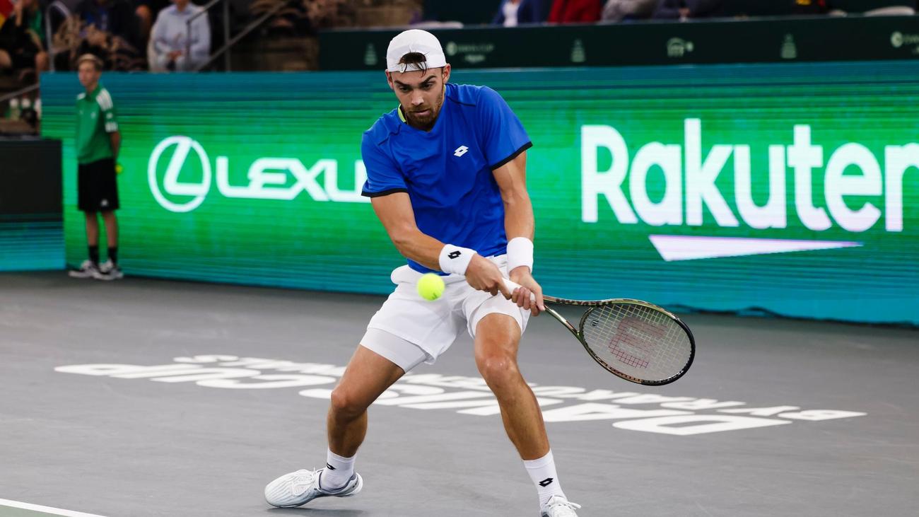 Tennis Cup Struff gewinnt beim Davis Cup erstes Match gegen Bonzi ZEIT ONLINE