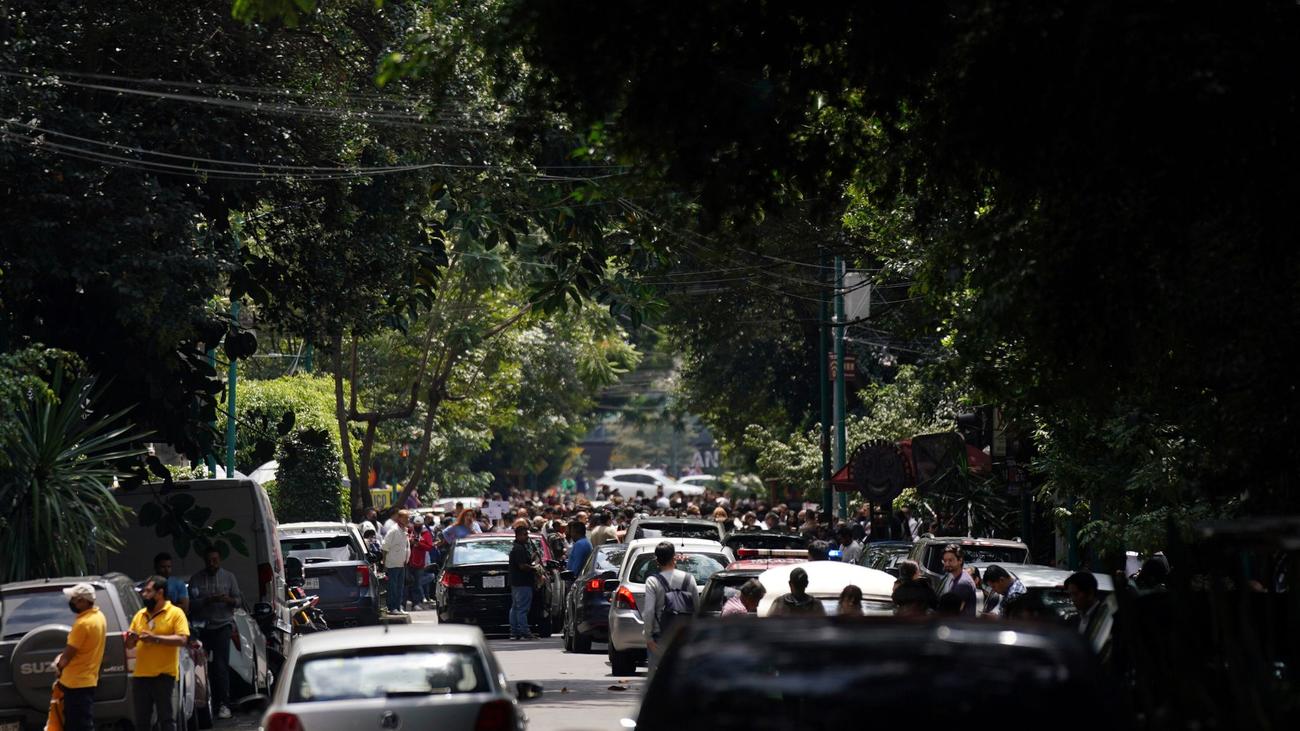 Westküste Schweres Erdbeben in Mexiko am Jahrestag des Bebens von 2017