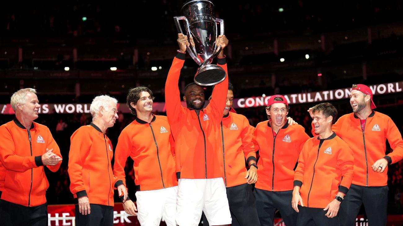 Tennis Weltauswahl gewinnt erstmals Laver Cup ZEIT ONLINE