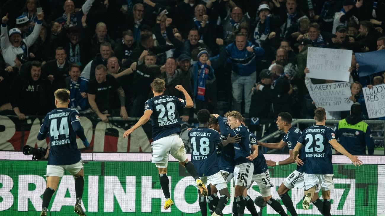 2. Liga: HSV bleibt Tabellenführer: Sieg im Spitzenspiel in Hannover ...