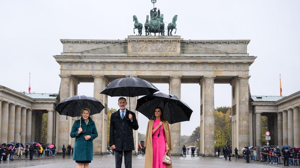 Monarchie Felipe und Letizia am Brandenburger Tor ZEIT ONLINE