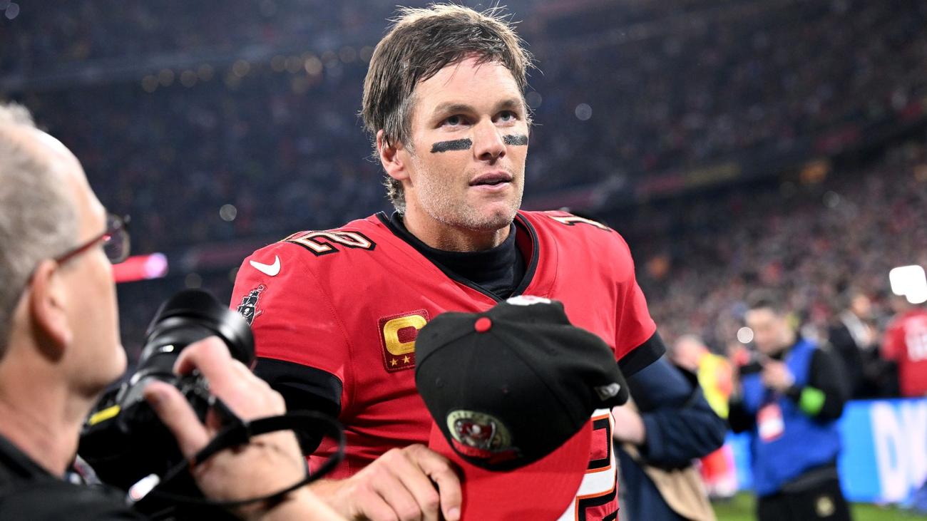 Tom Brady Signiertes Foto - Vorgedruckt Mit Passepartout!