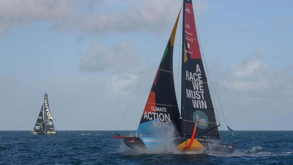 Route Du Rhum Demolition Derby Mit Mastbr chen Und Kenterung ZEIT 