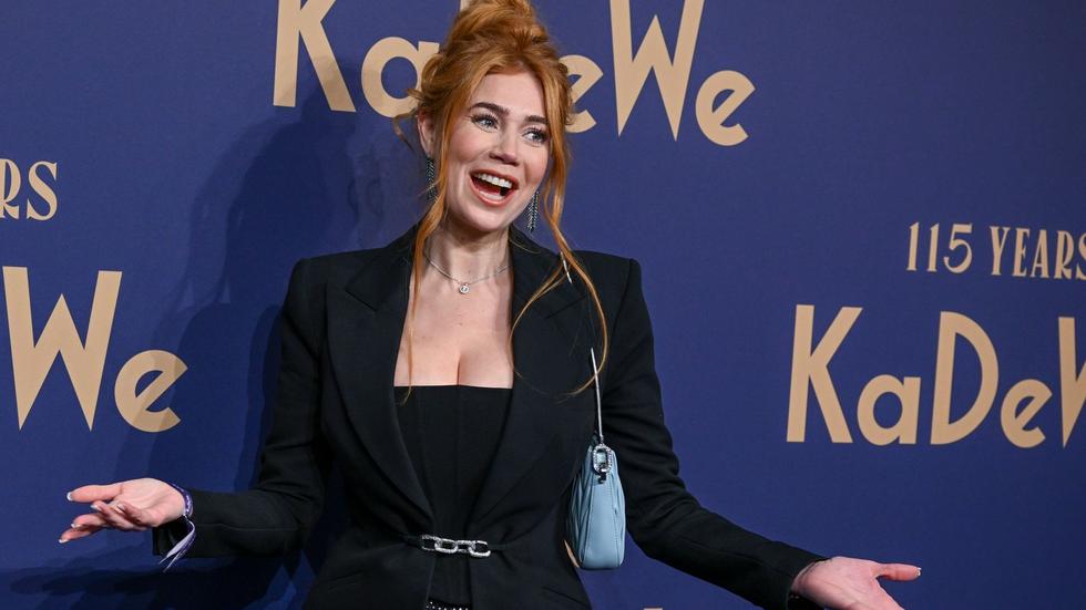 Leute Palina Rojinski schläft vor dem ModeEinkauf zwei Nächte ZEIT