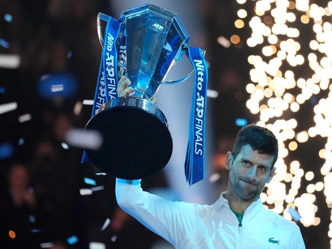 Tennis Erfolgreich wie Federer Djokovic gewinnt ATP Finals ZEIT ONLINE