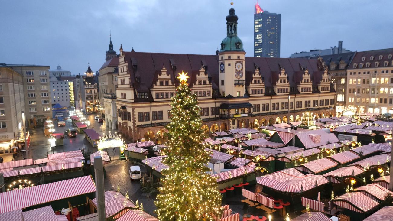Brauchtum Leipziger Weihnachtsmarkt ZEIT ONLINE