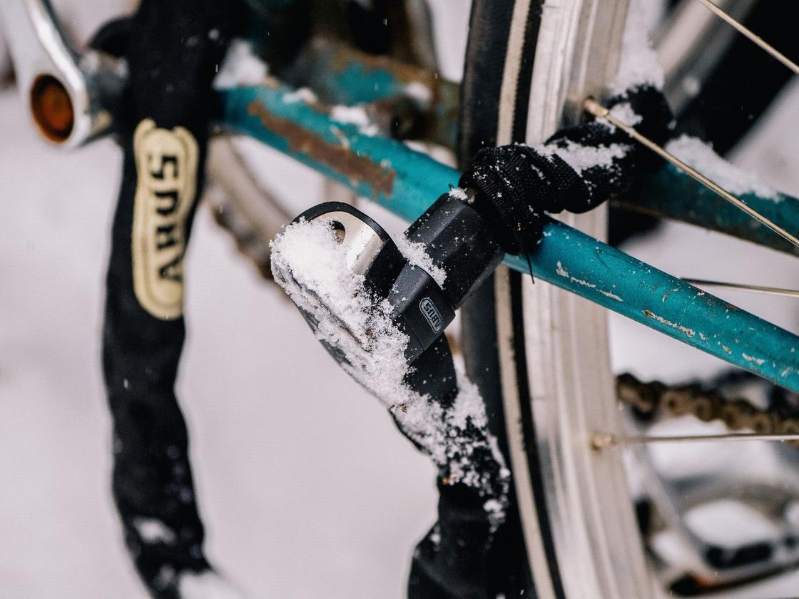 Hilfe bei eingefrorenem Fahrradschloss