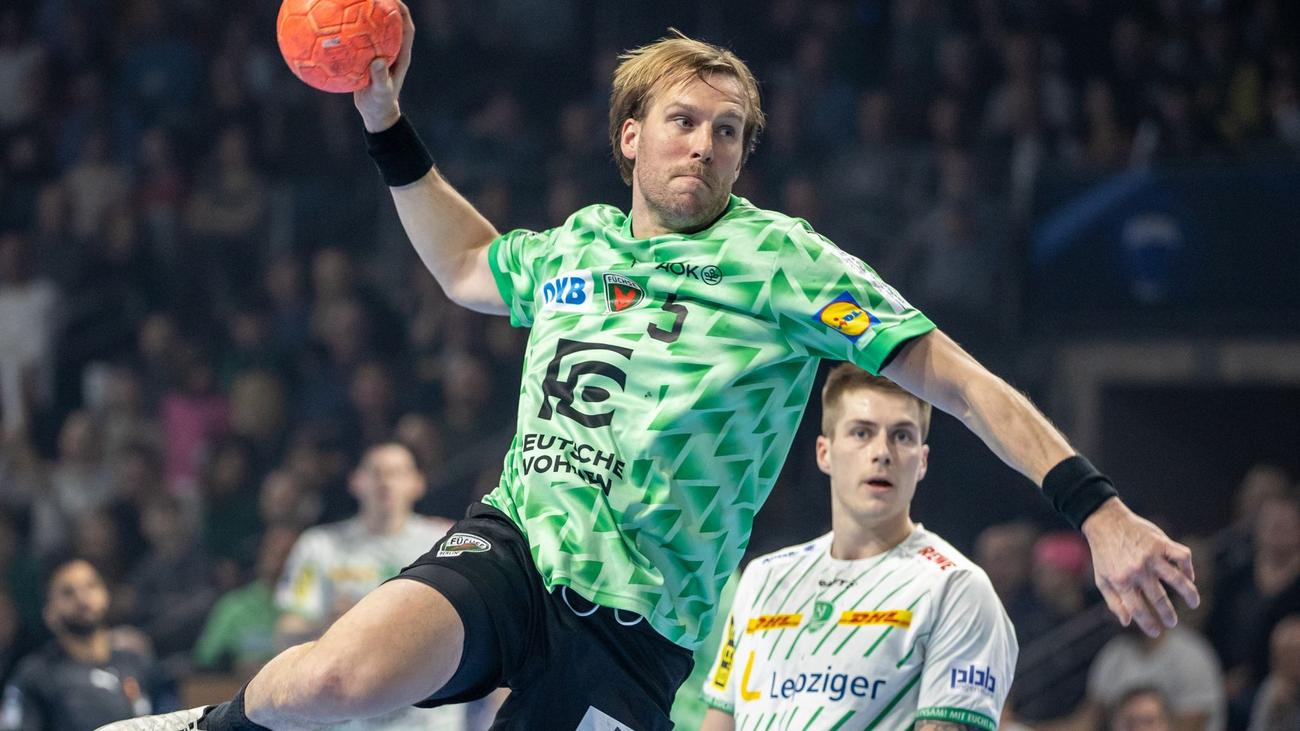 HandballBundesliga Füchse Berlin schlagen Leipzig und bleiben