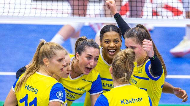 Volleyball: SSC Schwerin startet mit Sieg gegen Erfurt in die Rückrunde