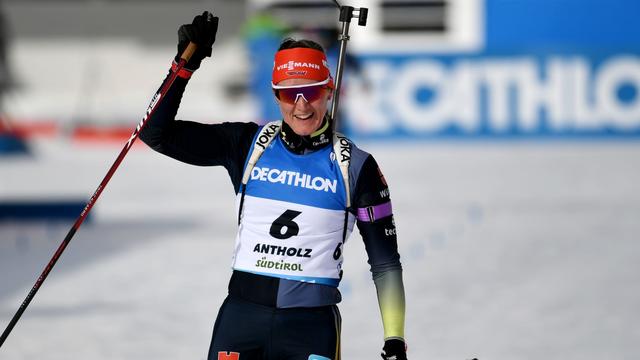 Weltcup in Antholz: Denise Herrmann-Wick gewinnt Biathlon-Verfolgung
