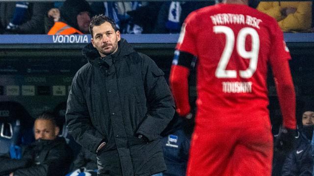 Fußball: Hertha-Coach Schwarz nach Pleite verärgert: «Bin sehr sauer»