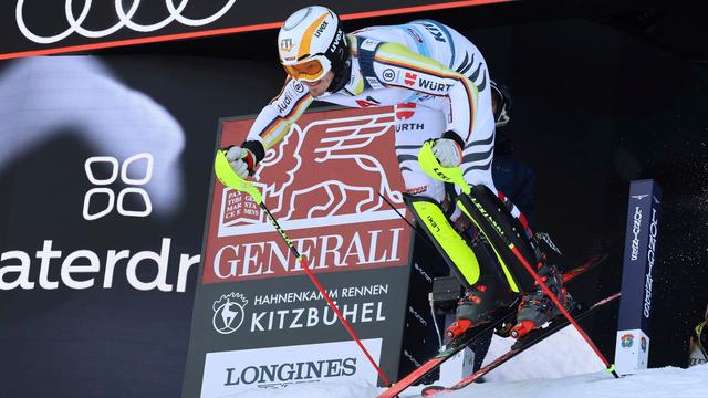 Ski alpin: Eine Hundertstel fehlt: Straßer Vierter in Kitzbühel