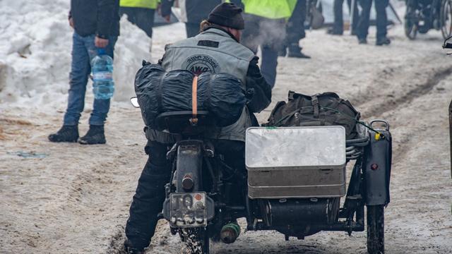 Motorsport: Wintertreffen der Motorrad-Szene im Bayerischen Wald