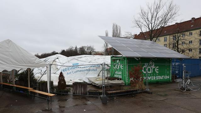 Obdachlosigkeit: Zelthalle für Obdachlose in Lichtenberg geräumt