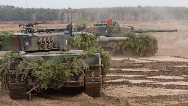 Waffen: Kreise: Deutschland liefert Leopard-Kampfpanzer an Ukraine 