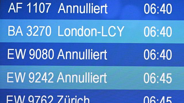 Luftverkehr: Warnstreik am Düsseldorfer Flughafen: Viele Flüge gestrichen