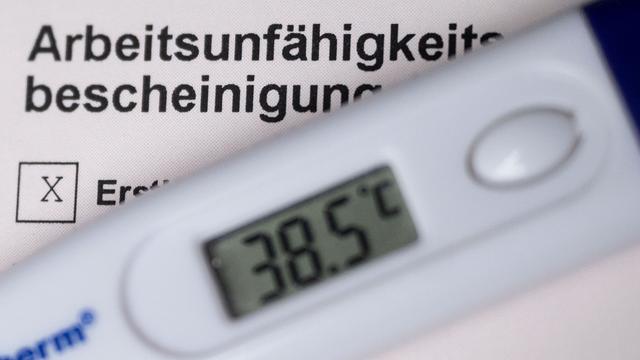 Krankenkassen: DAK: Rekordwert beim Krankenstand 2022 in Sachsen-Anhalt