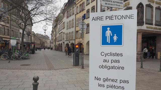 Verkehr: Straßburg schützt Fußgänger: Und bremst Radler 