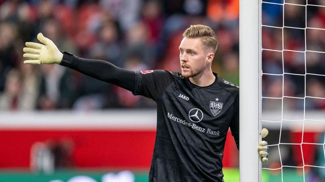 DFB-Pokal: Labbadia stärkt VfB-Keeper Müller: «Flo ist die Nummer eins»