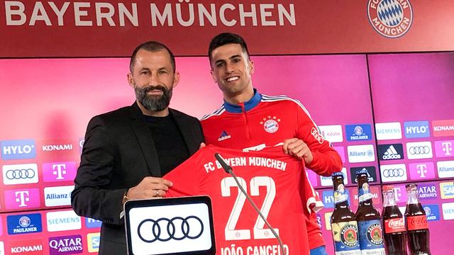 Transfermarkt: Fix: FC Bayern leiht Cancelo von Man City aus