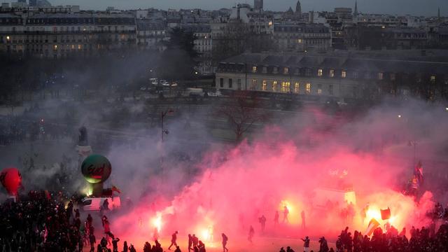 Regierung: Massenprotest gegen geplante Rentenreform in Frankreich