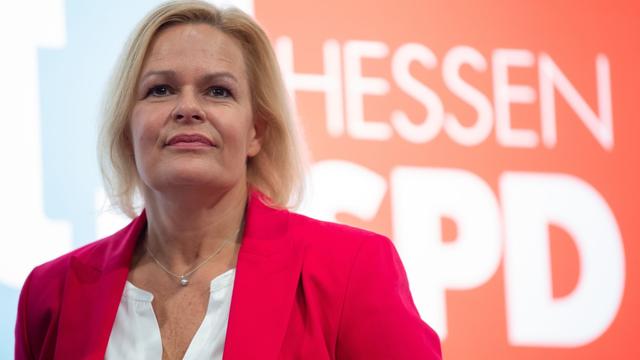Landtagswahl: Tritt Faeser für die SPD in Hessen an? Entscheidung fällt 