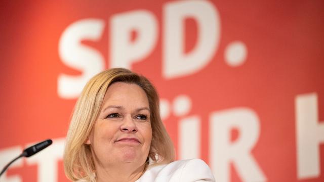 Sozialdemokraten: Lob und Kritik: Faeser will Hessen-SPD in Wahlkampf führen