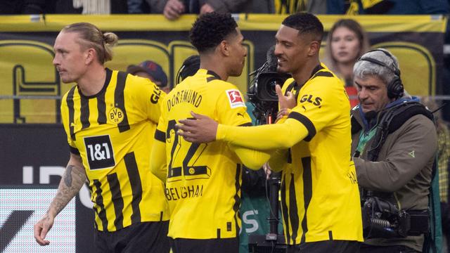 19. Spieltag: Dortmund feiert Haller: Kantersieg über Freiburg