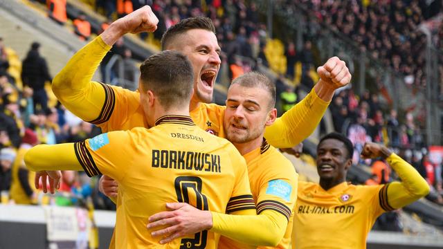 3. Liga: Dynamo Dresden deklassiert den Halleschen FC mit 6:1