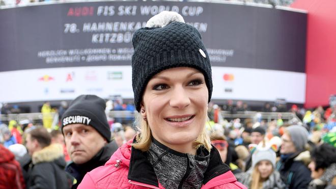 Sportevent: Die ehemalige Ski-Rennfahrerin Maria Höfl-Riesch.