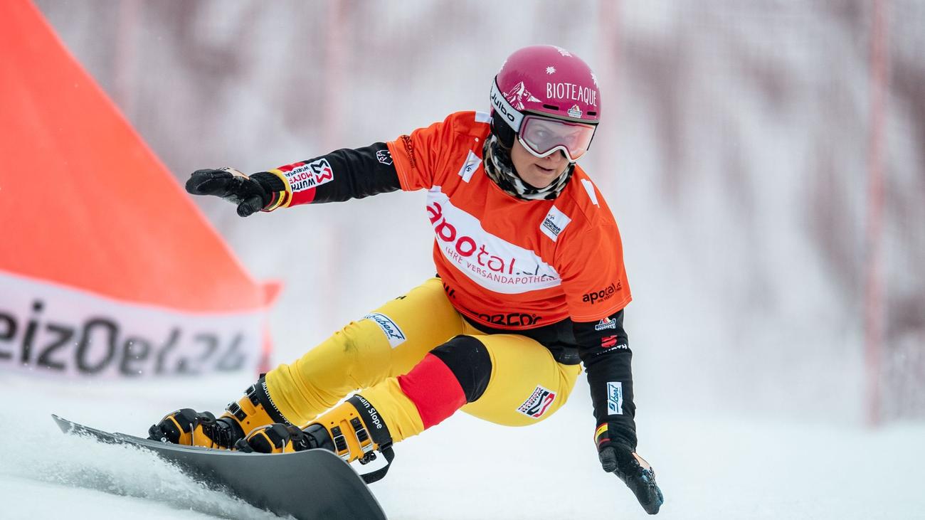 Weltmeisterschaft Hofmeister und Baumeister führen Team der Snowboard