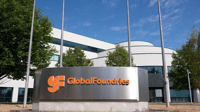 Industrie: Das Werksgelände des Chiphersteller Globalfoundries (GF).